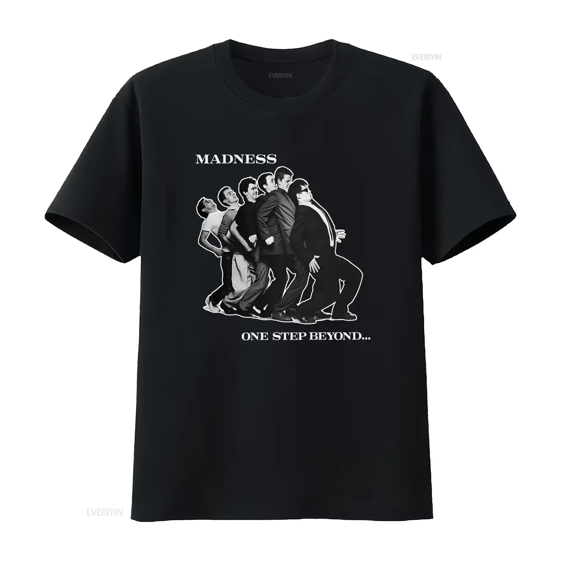 Vintage Fashion Knitwear - Vintage 90s madness band t camisa