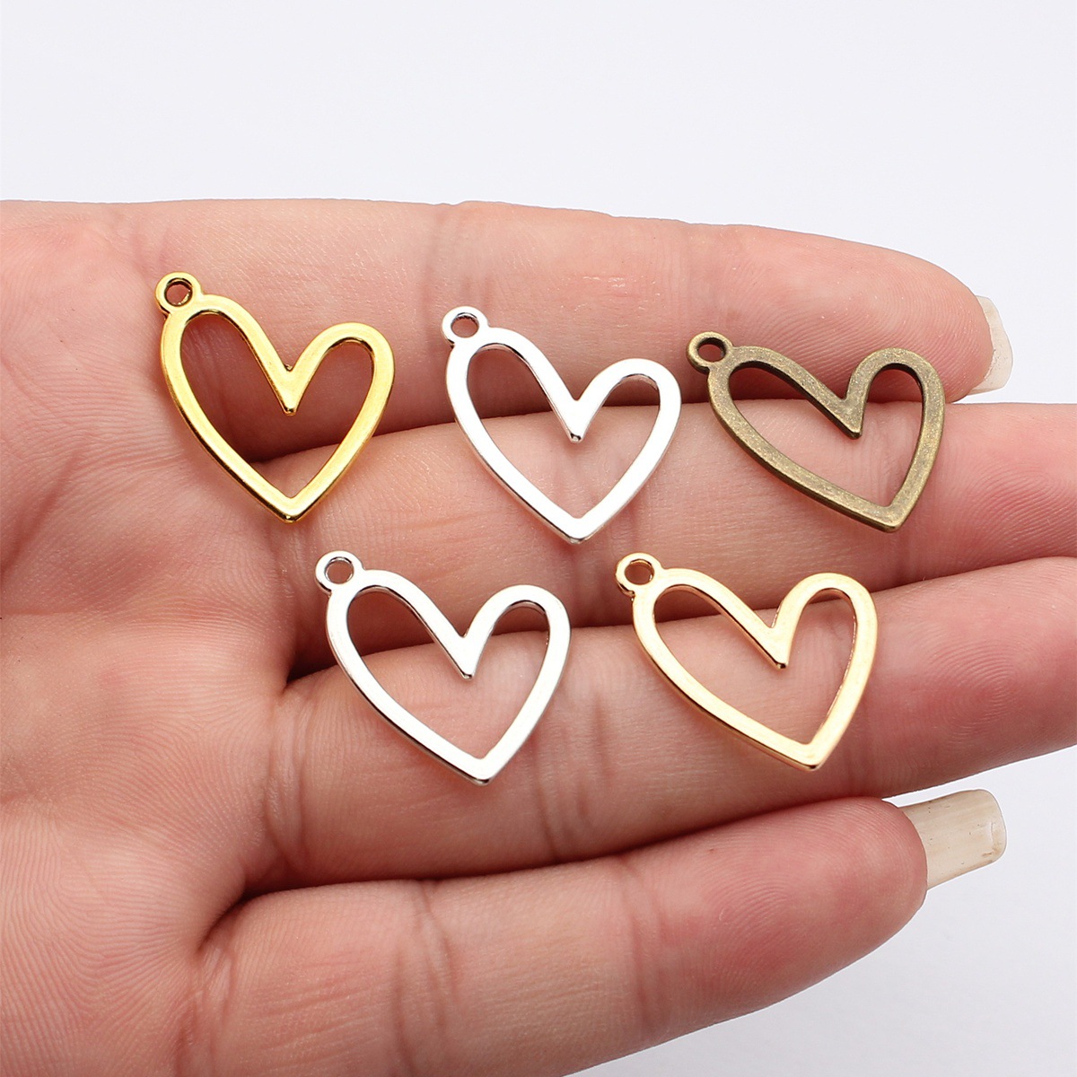 Vintage Fashion Stores - WYSIWYG 20 peças 22x20mm 5 Cores