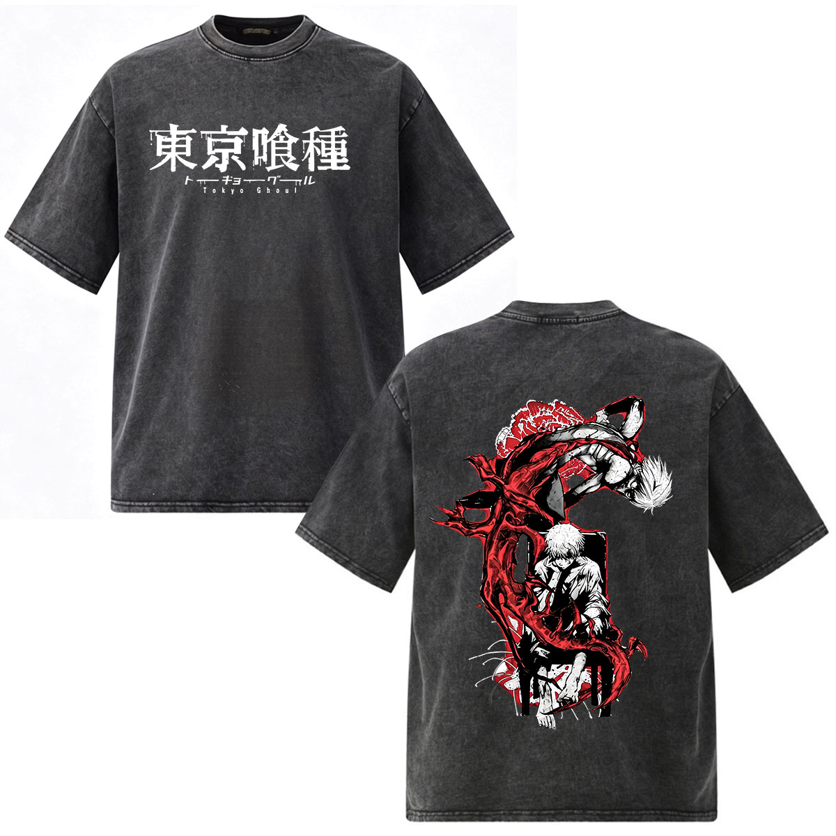 Vintage Fashion Tokyo - Camiseta Anime Tokyo Ghoul Ken Kaneki
