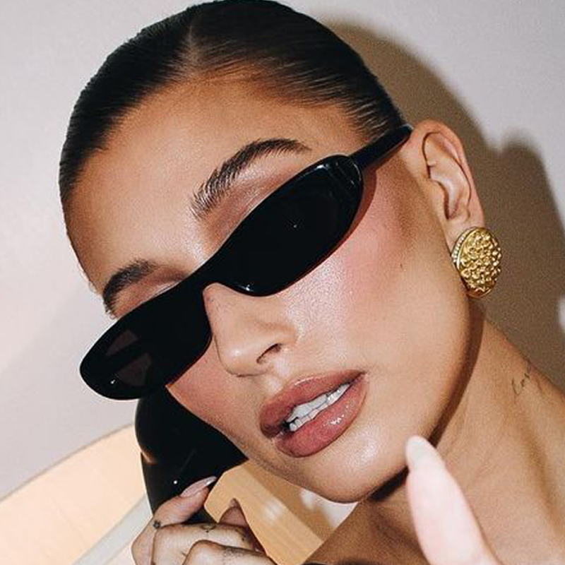 Vintage Fashion Glasses - Óculos de Sol Femininos Pequenos com