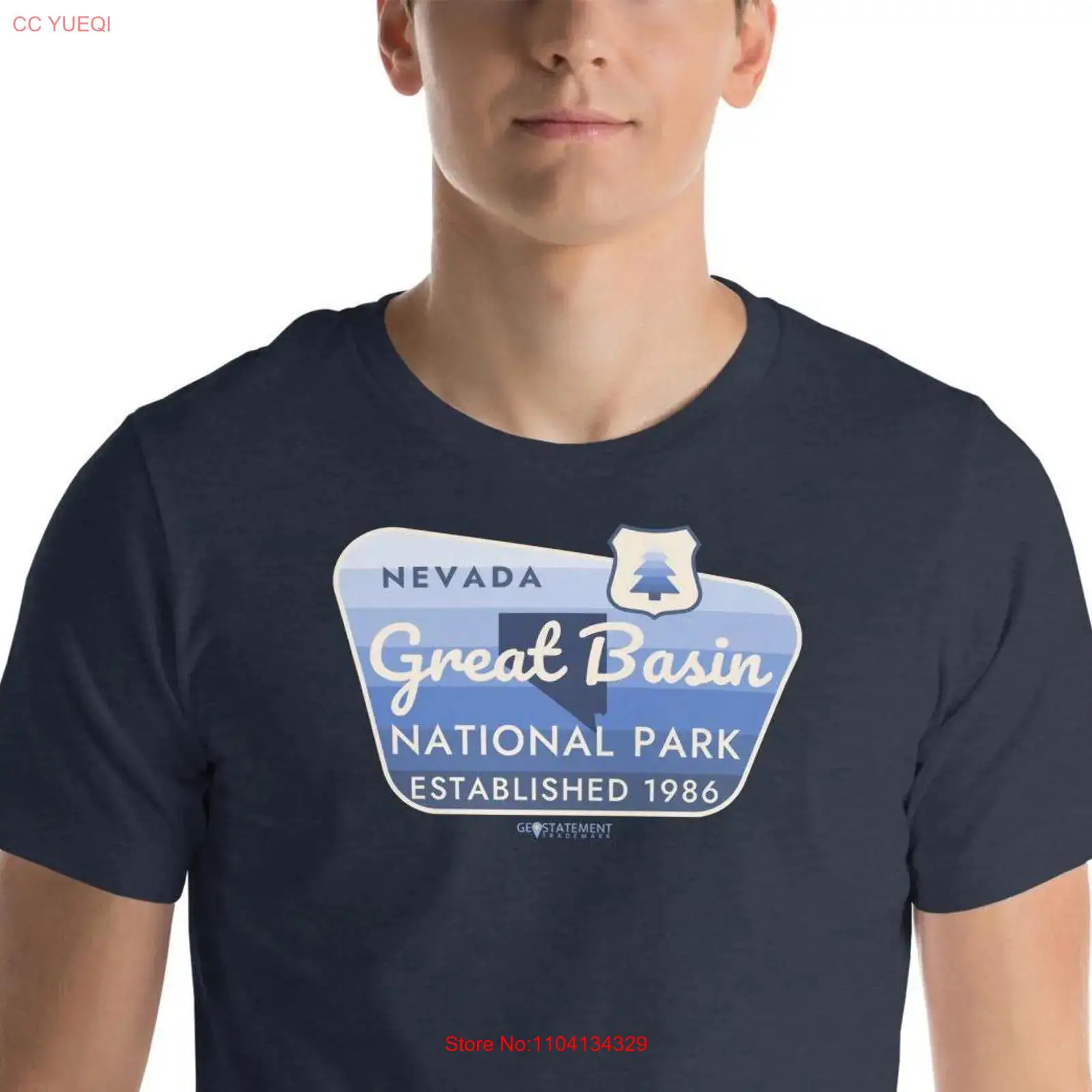 Vintage Fashion Las Vegas - Camiseta premium do Parque Nacional Nevada
