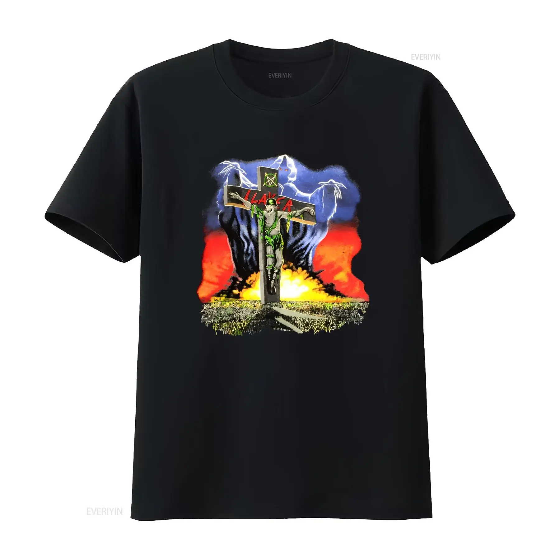 Vintage Fashion Campaigns - Camiseta SLAYER 1990 Vintage com Estampa