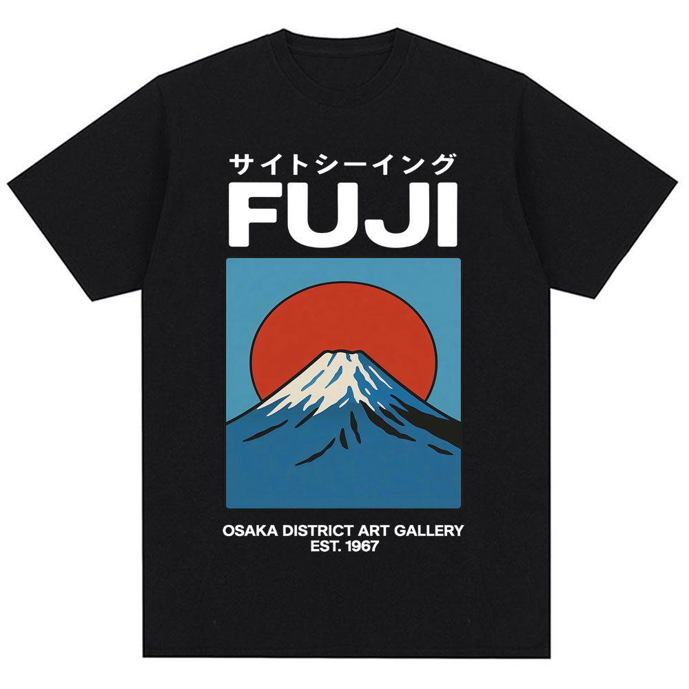 Vintage Fashion Osaka - Estilo japonês fuji osaka t camisa