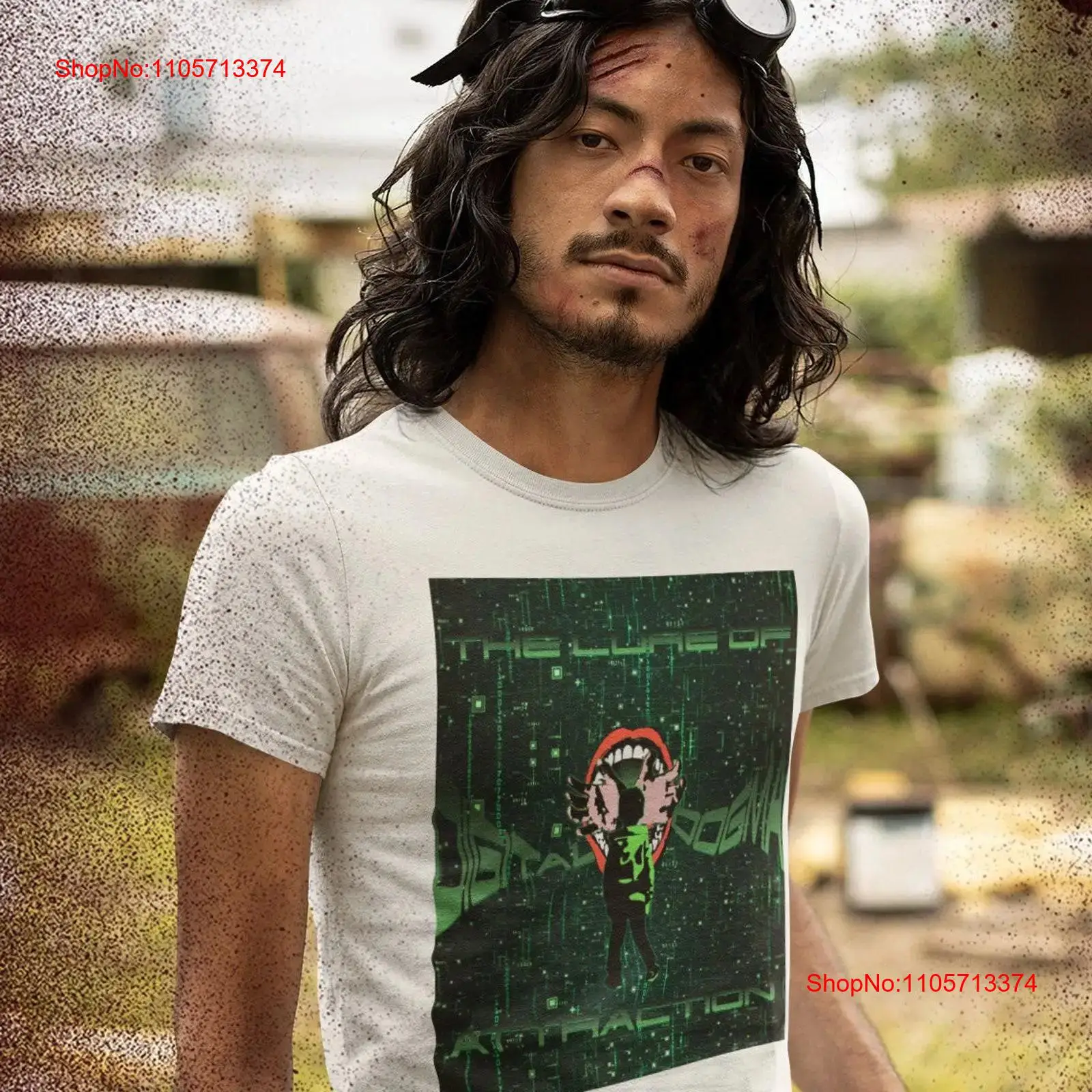 Vintage Fashion Influencer - Camiseta Digital Dogma: Moda Moderna com
