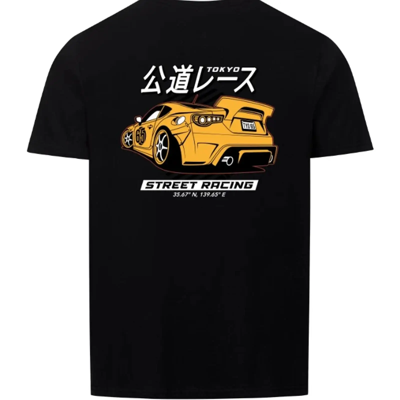 Vintage Fashion Tokyo - Camiseta Tokyo Street Racing JDM com
