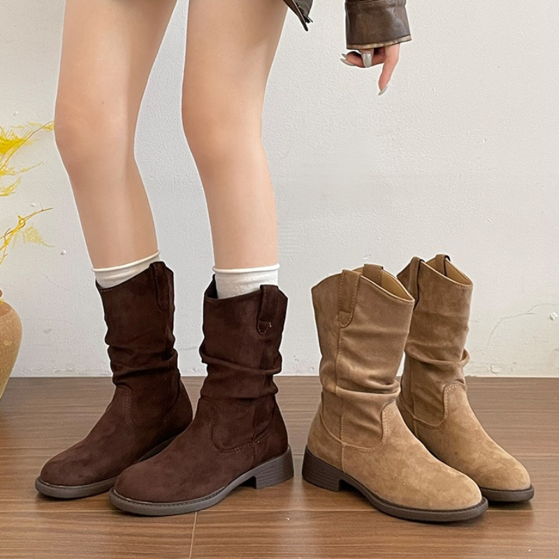 Vintage Fashion Rome - Botas Femininas Vintage de Salto Grosso