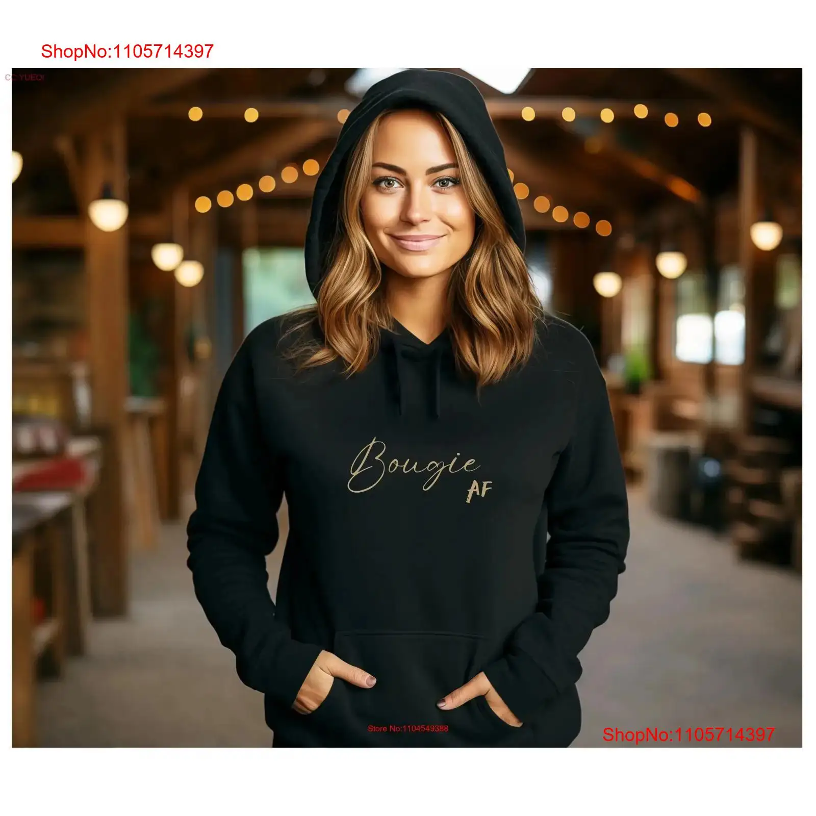 Vintage Fashion Influencer - Camiseta Bougie AF Glam Fashion Influencer