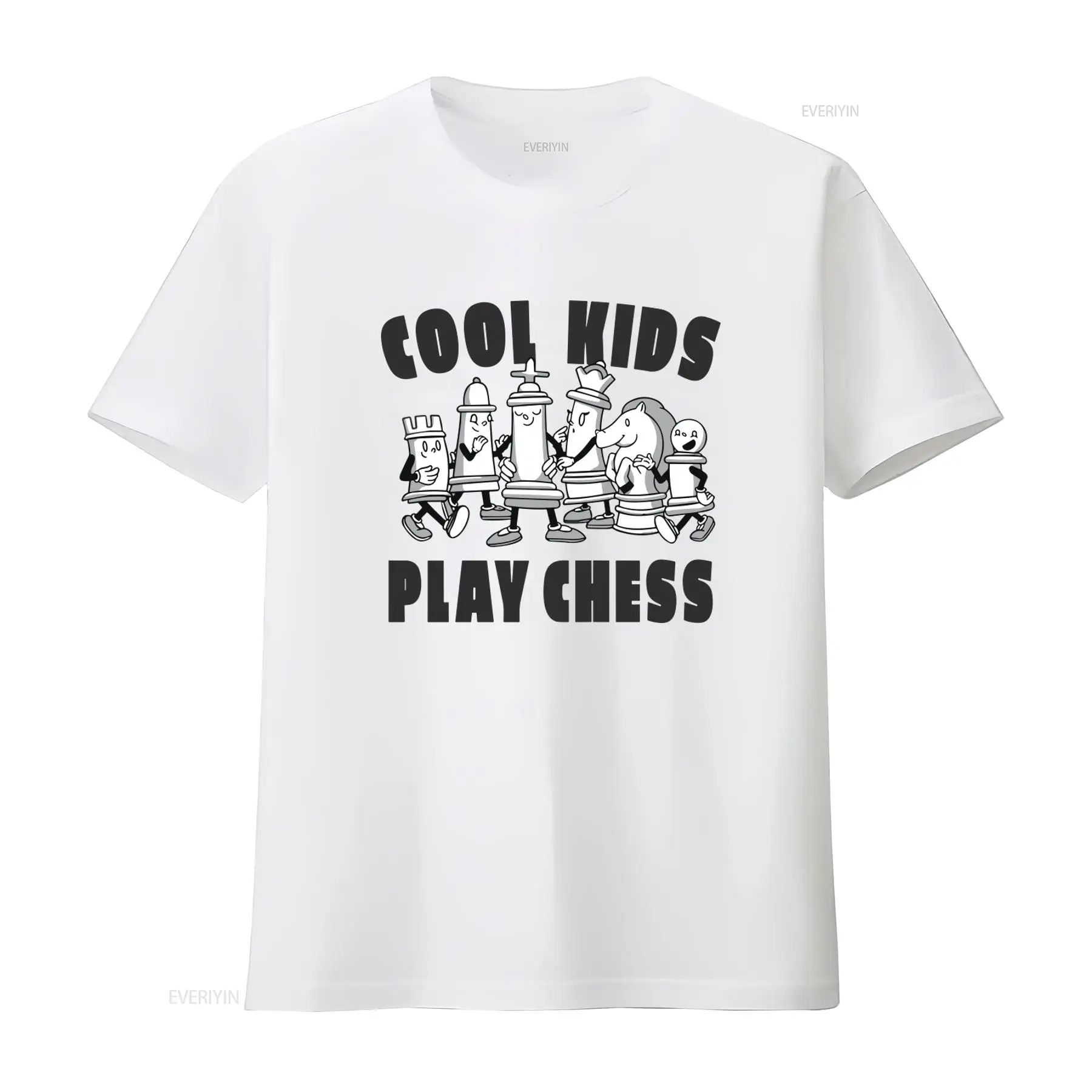 Vintage Fashion Game - Camiseta de Algodão 100% com Design
