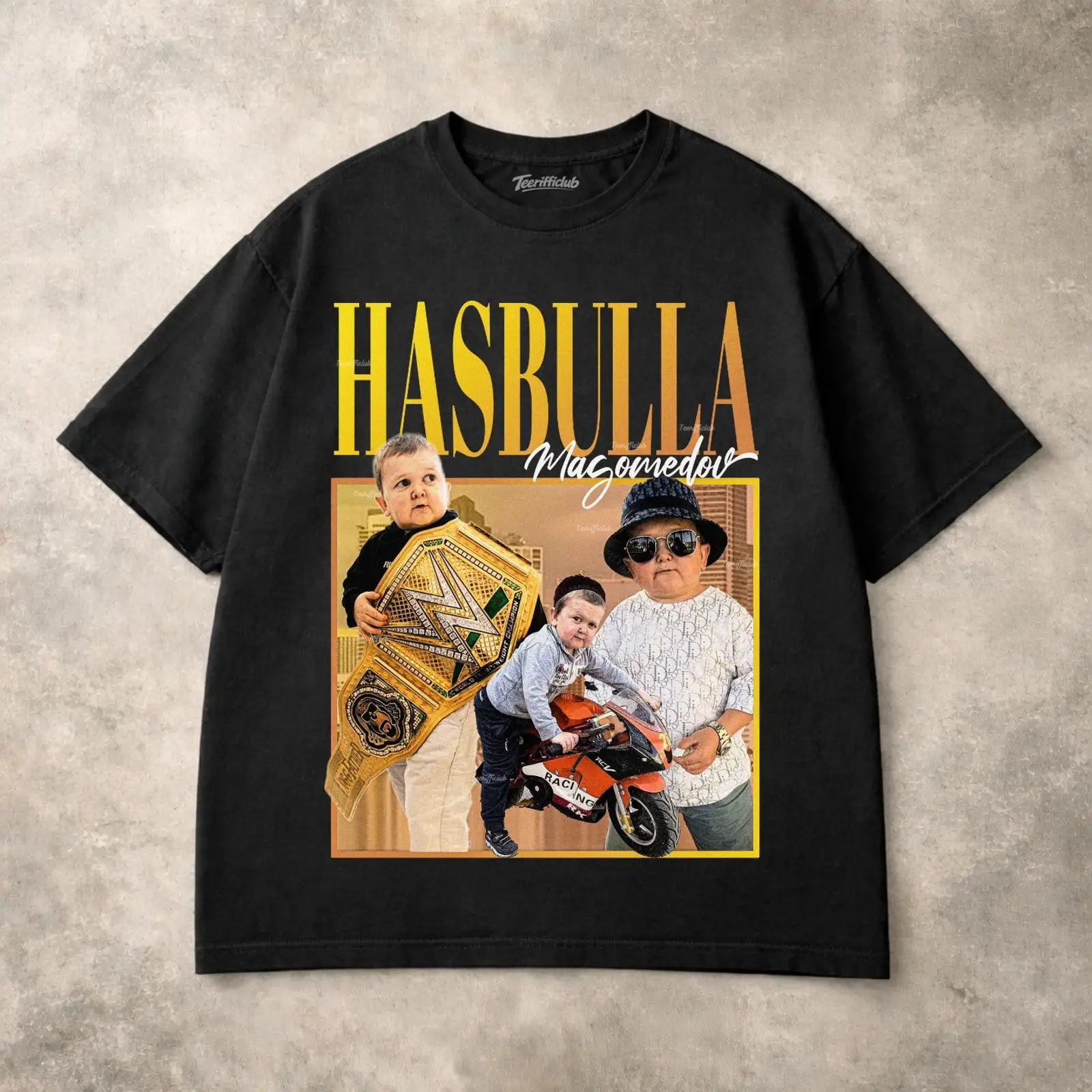 Vintage Fashion Influencer - Camiseta Hasbulla Engraçada com Meme, Influenciador,