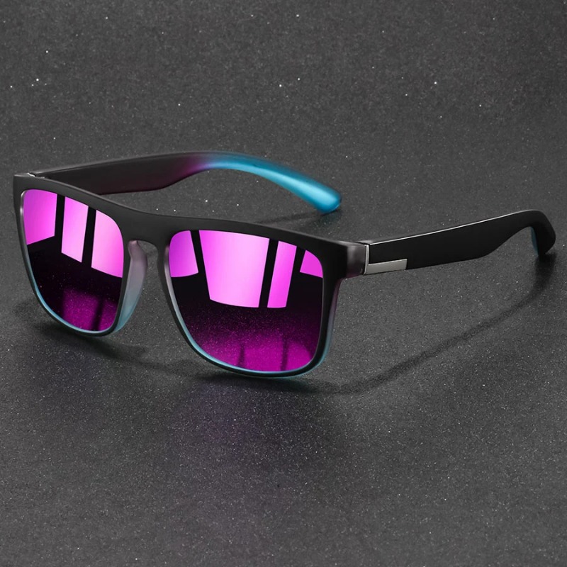 Vintage Fashion Glasses - Óculos de sol esportivos quadrados vintage
