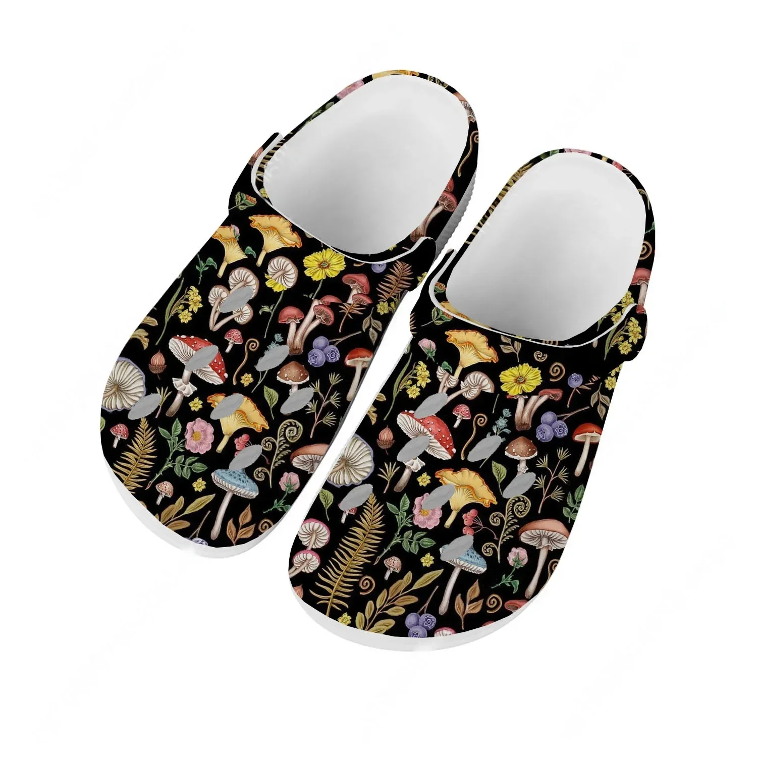 Vintage Fashion For Mens - Sandálias Vintage Mushroom para Homens, Mulheres