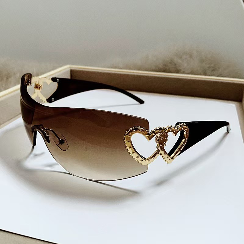 Vintage Fashion Glasses - Novos Óculos de Sol Femininos da