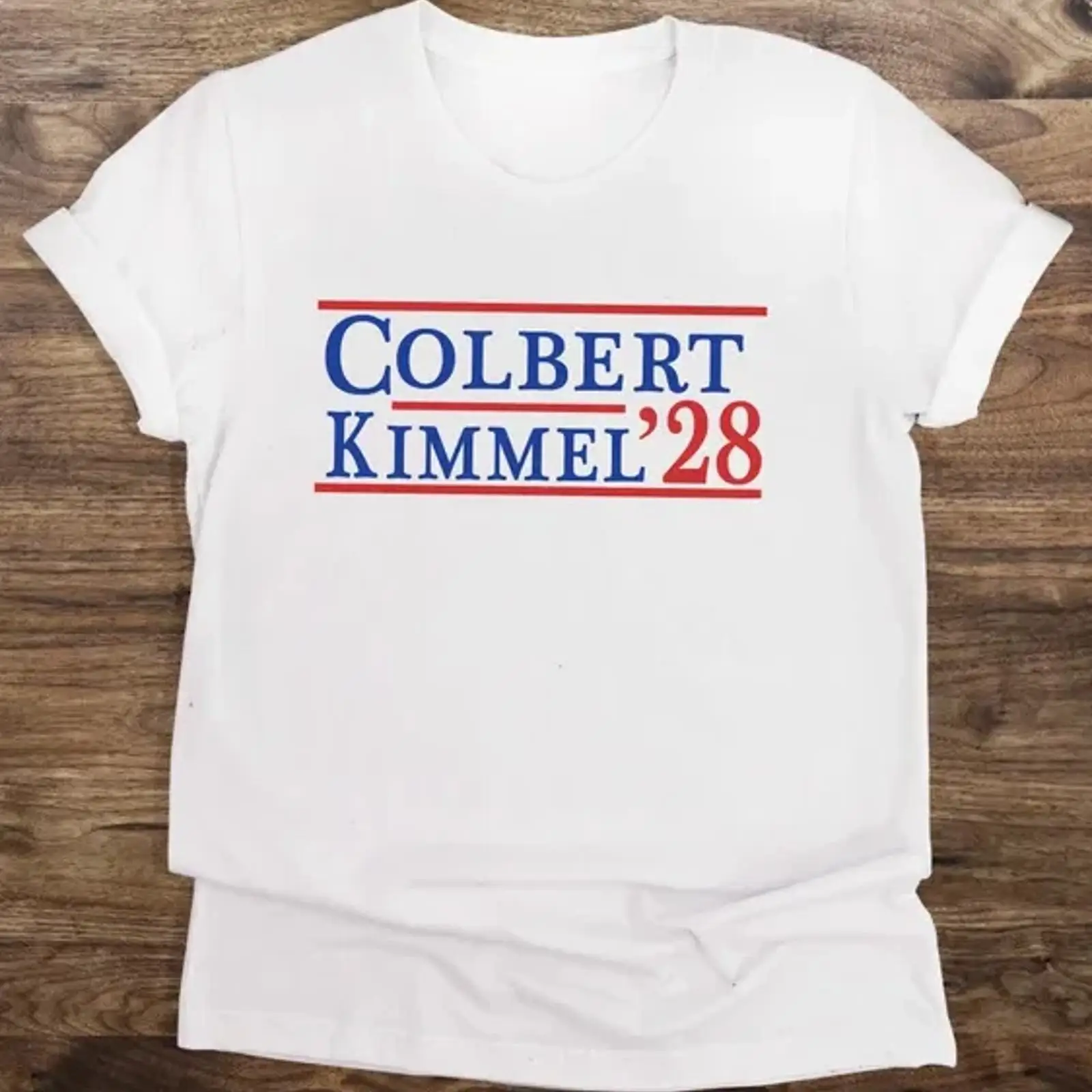 Vintage Fashion Campaigns - Camiseta da Campanha Colbert Kimmel 2028,