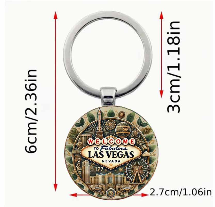 O chaveiro vintage de Las Vega - Vintage Fashion Las Vegas avaliação e preço