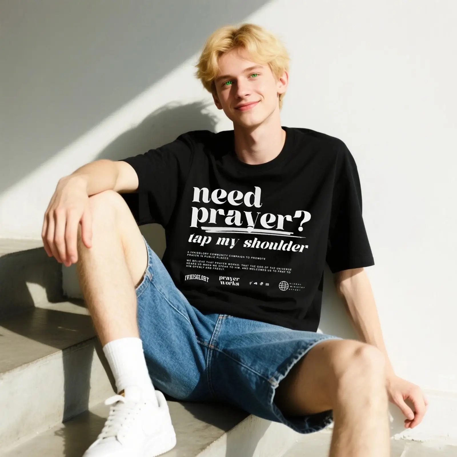 Camiseta da Campanha Prayer Wo - Vintage Fashion Campaigns avaliação e preço