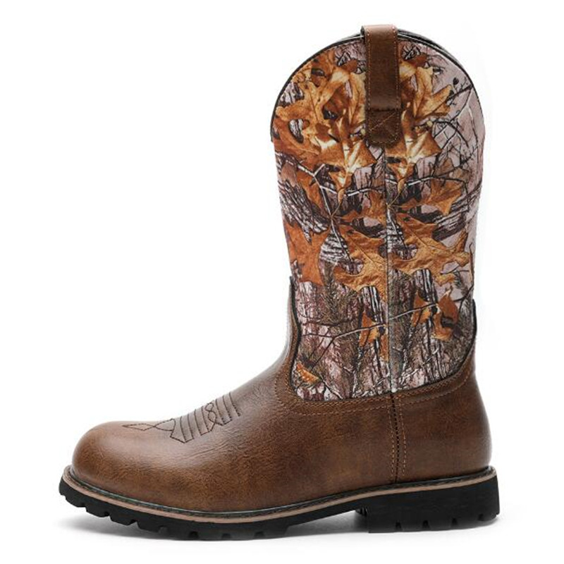 Botas de cowboy masculinas gót - Vintage Fashion For Mens avaliação e preço