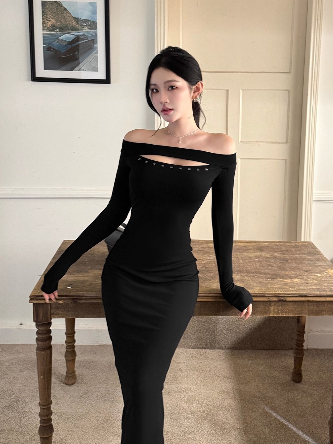 Vestidos Bodycon com Rosas, Mo - Vintage Fashion Influencer avaliação e preço