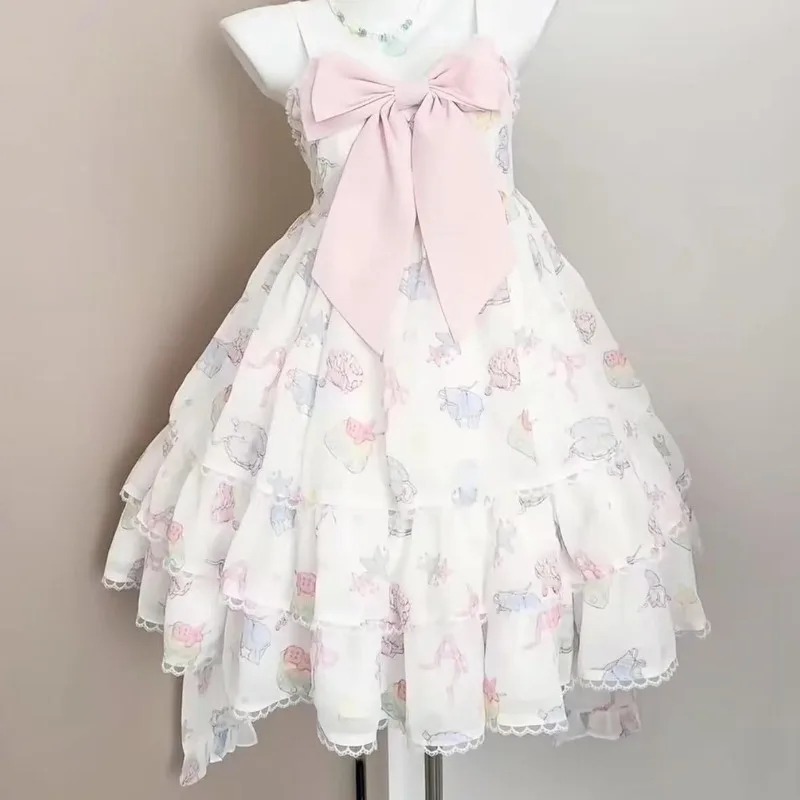 Vestido Mini Lolita Japonês Ka - Vintage Y2K avaliação e preço
