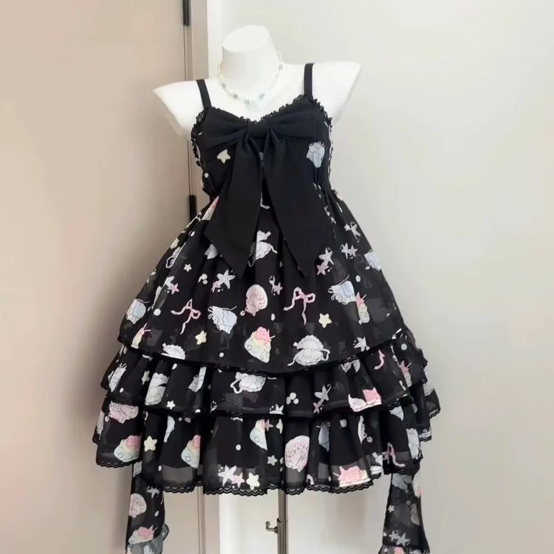 Vestido Mini Lolita Japonês Ka - Vintage Y2K avaliação e preço