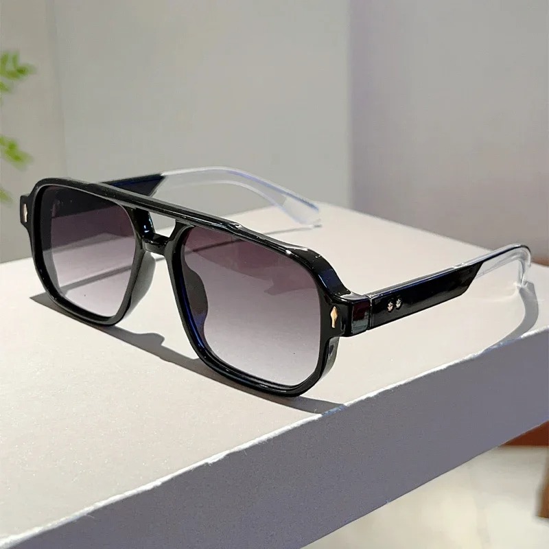 Novos Óculos de Sol Quadrados  - Vintage Fashion Glasses avaliação e preço