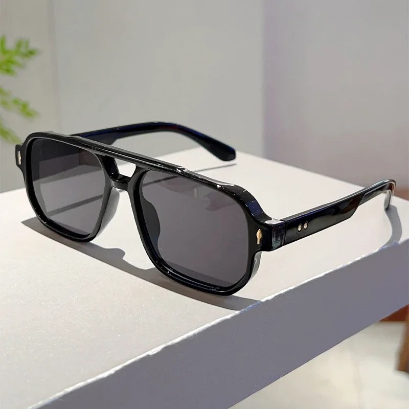 Novos Óculos de Sol Quadrados  - Vintage Fashion Glasses avaliação e preço