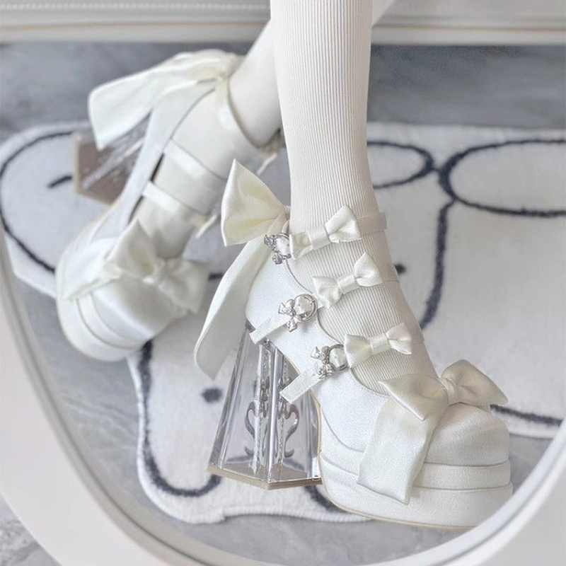 Sapatos de Salto Alto Estilo L - Vintage Y2K avaliação e preço