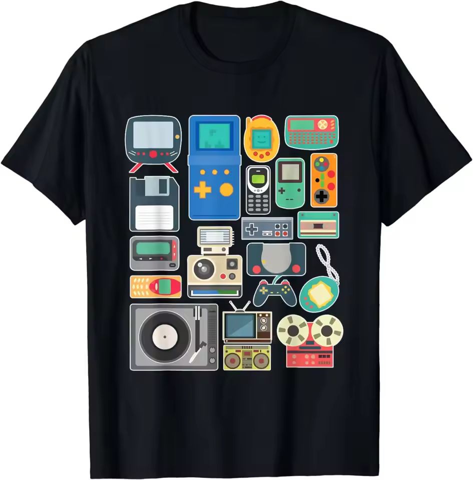 Camiseta Retrô Clássica de Vid - Vintage Fashion Videos avaliação e preço