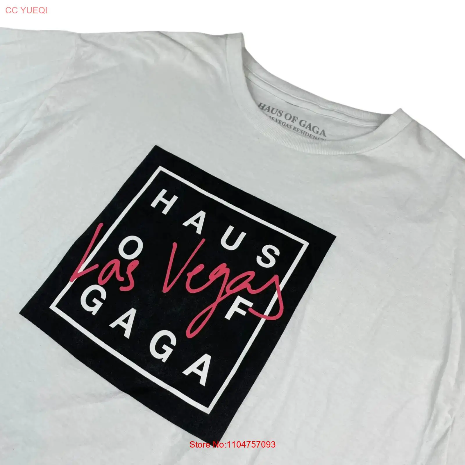 Camiseta Haus Of Gaga Las Vega - Vintage Fashion Las Vegas avaliação e preço