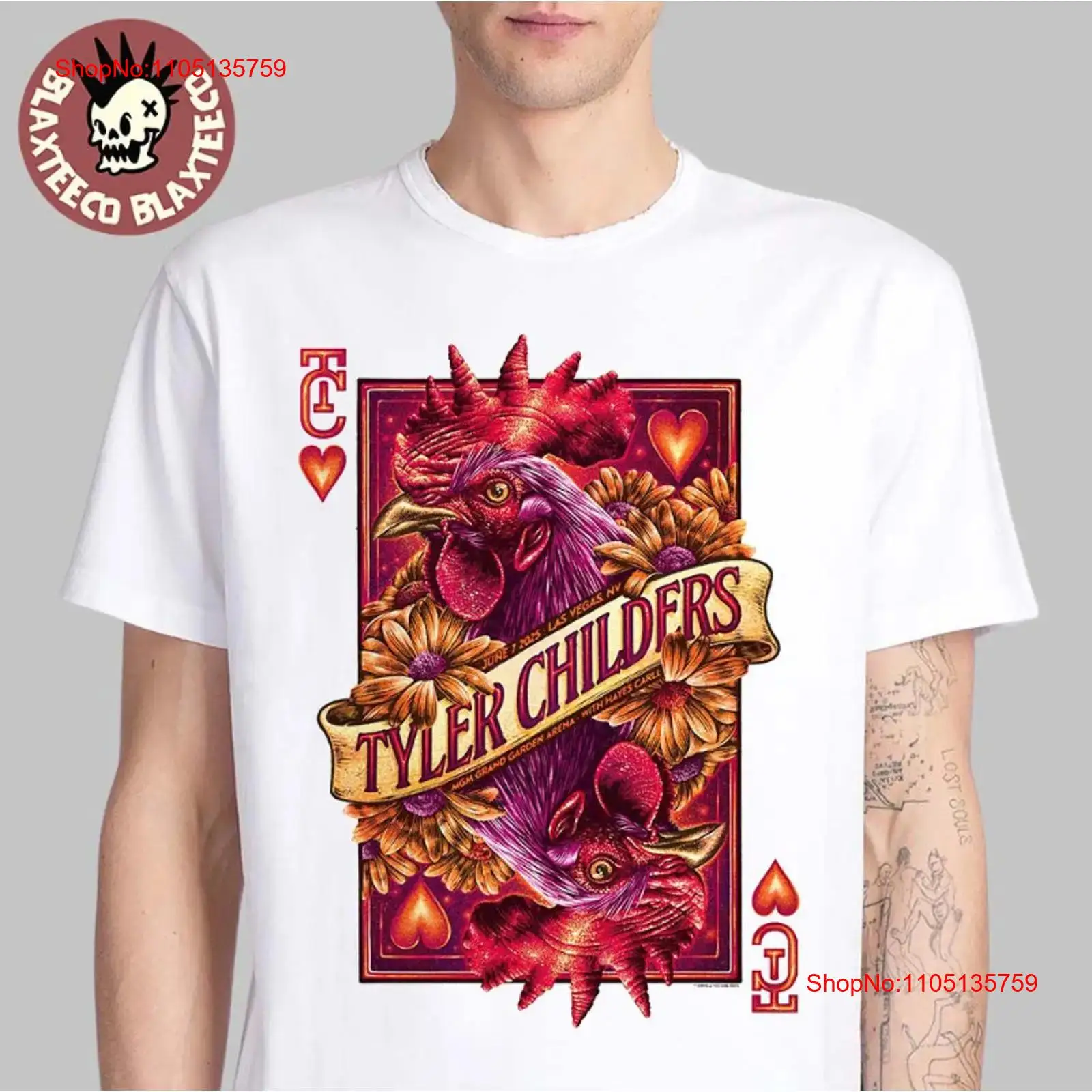 Tyler Childers Las Vegas Nevad - Vintage Fashion Las Vegas avaliação e preço