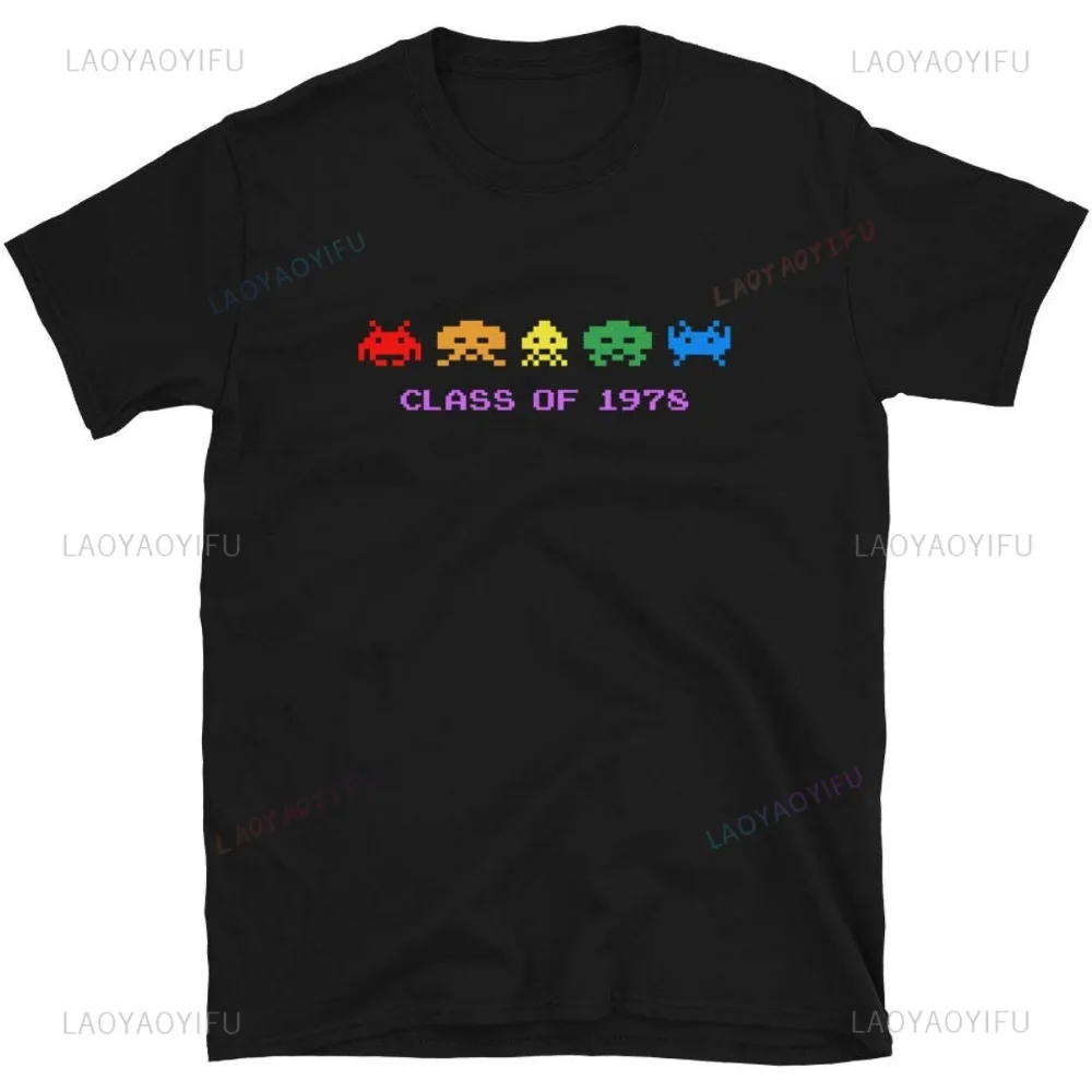 Arcade Galaga-camiseta vintage - Vintage Fashion Videos avaliação e preço