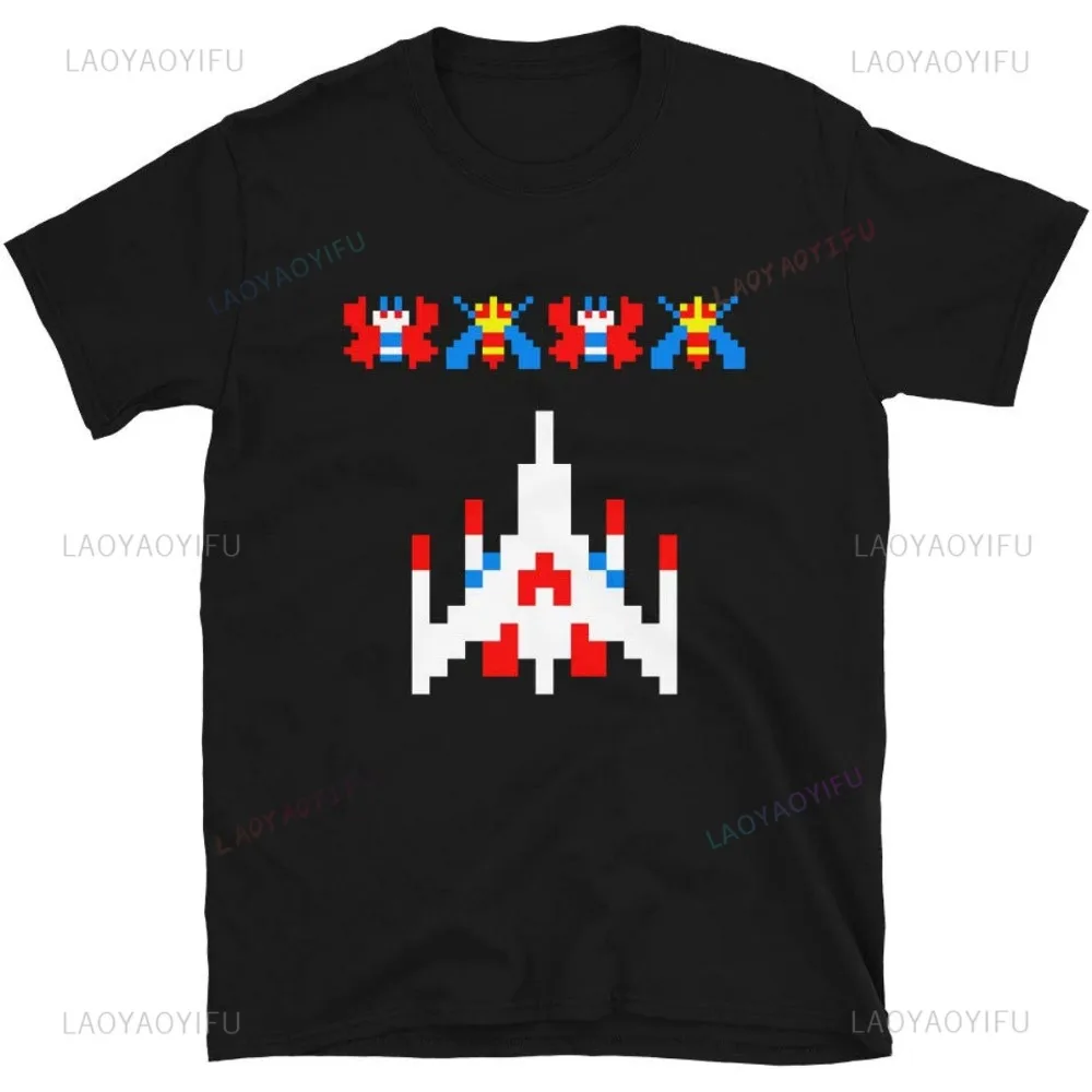 Arcade Galaga-camiseta vintage - Vintage Fashion Videos avaliação e preço