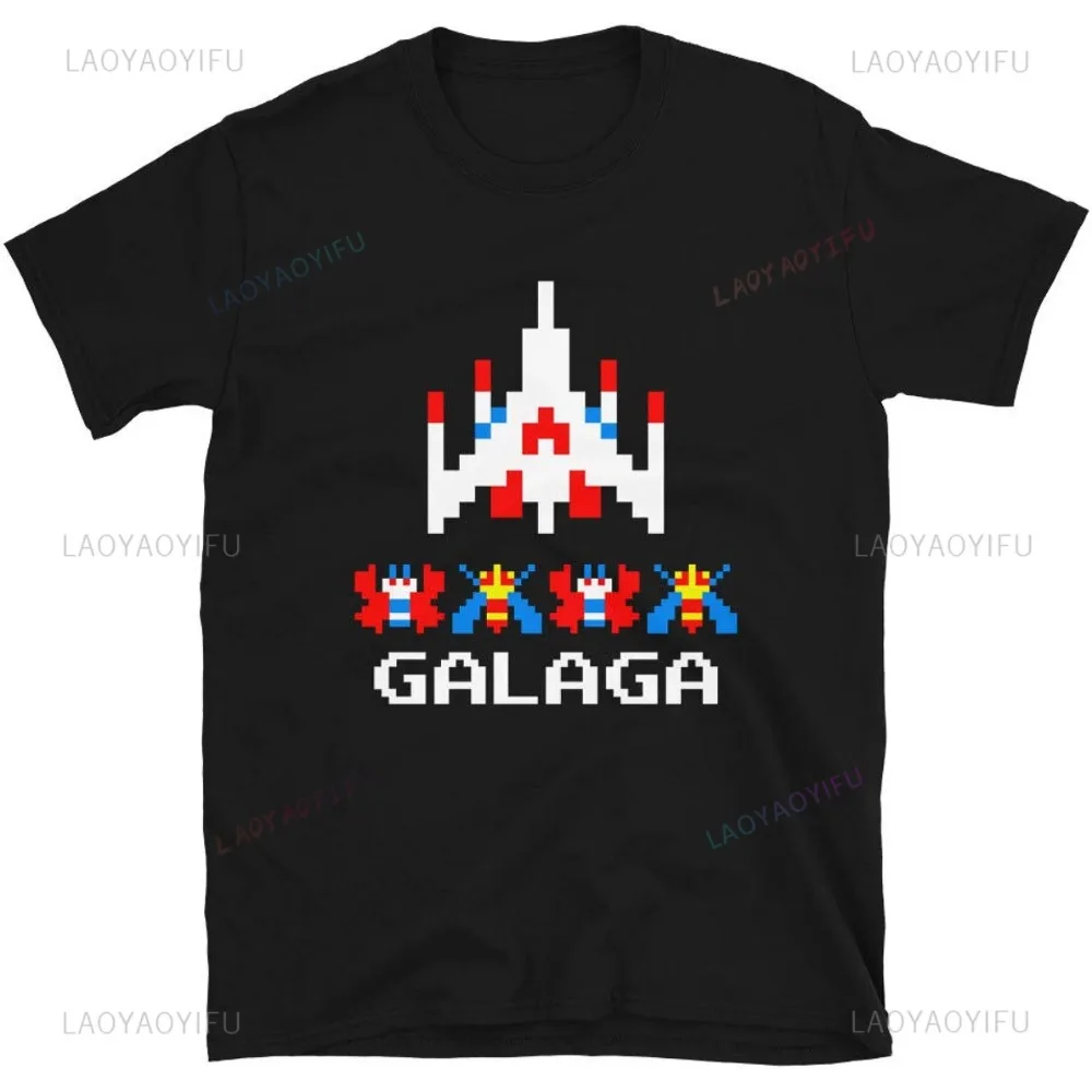 Arcade Galaga-camiseta vintage - Vintage Fashion Videos avaliação e preço