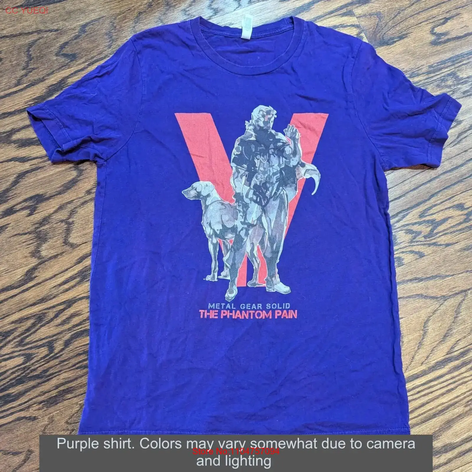 Camiseta Metal Gear Solid The  - Vintage Fashion Videos avaliação e preço