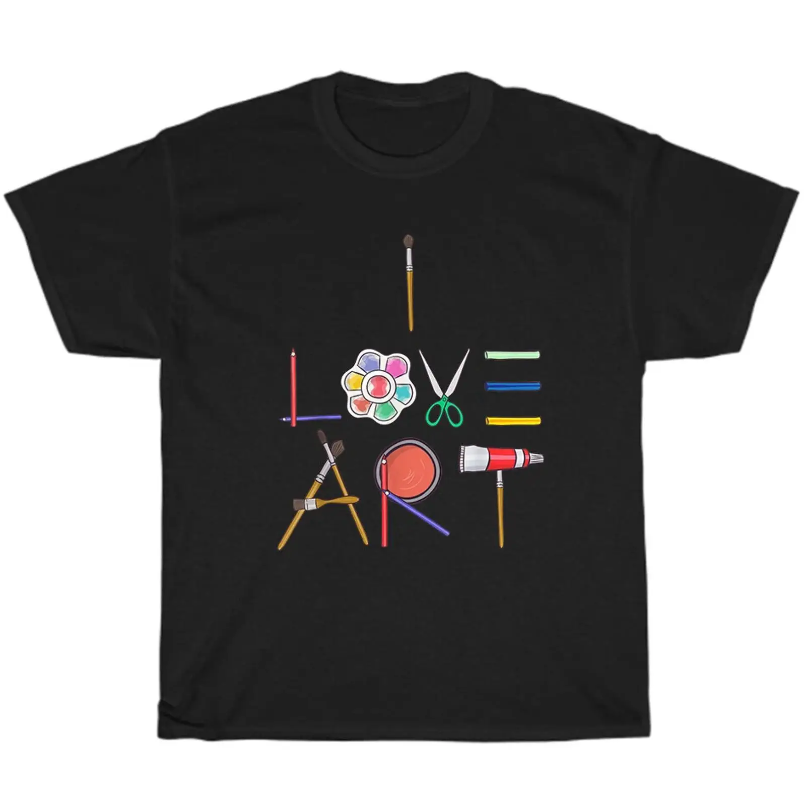 Camiseta 'Eu Amo Arte' para Ar - Vintage Fashion Sketches avaliação e preço