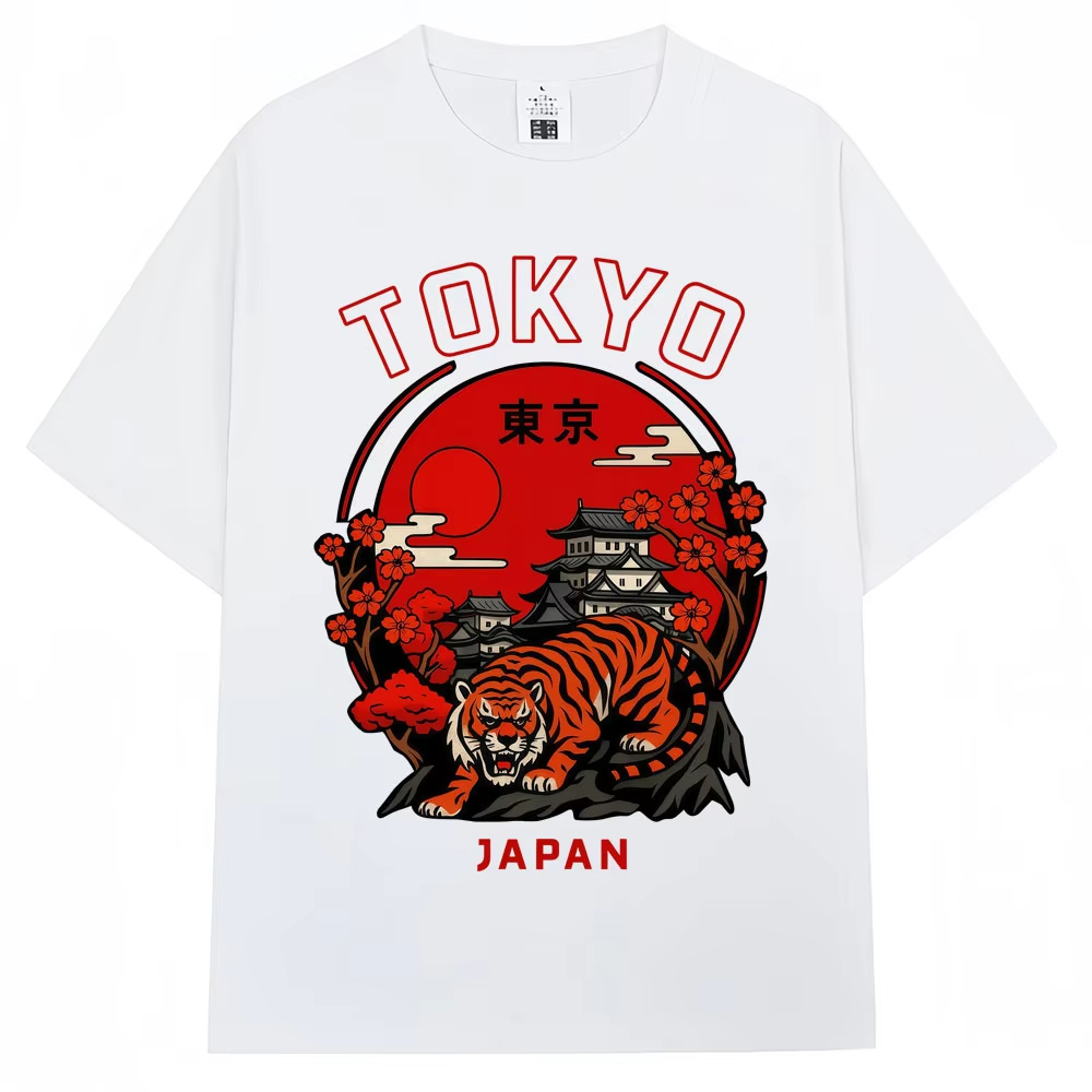 Camiseta gráfica estilo japonê - Vintage Fashion Tokyo avaliação e preço