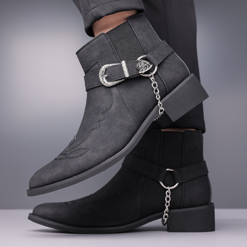 Nova Marca de Moda: Botas Masc - Vintage Fashion For Mens avaliação e preço