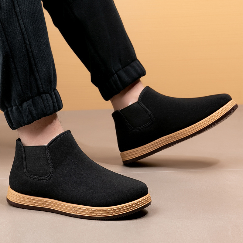 Sapatos de Algodão Masculinos, - Vintage Fashion For Mens avaliação e preço