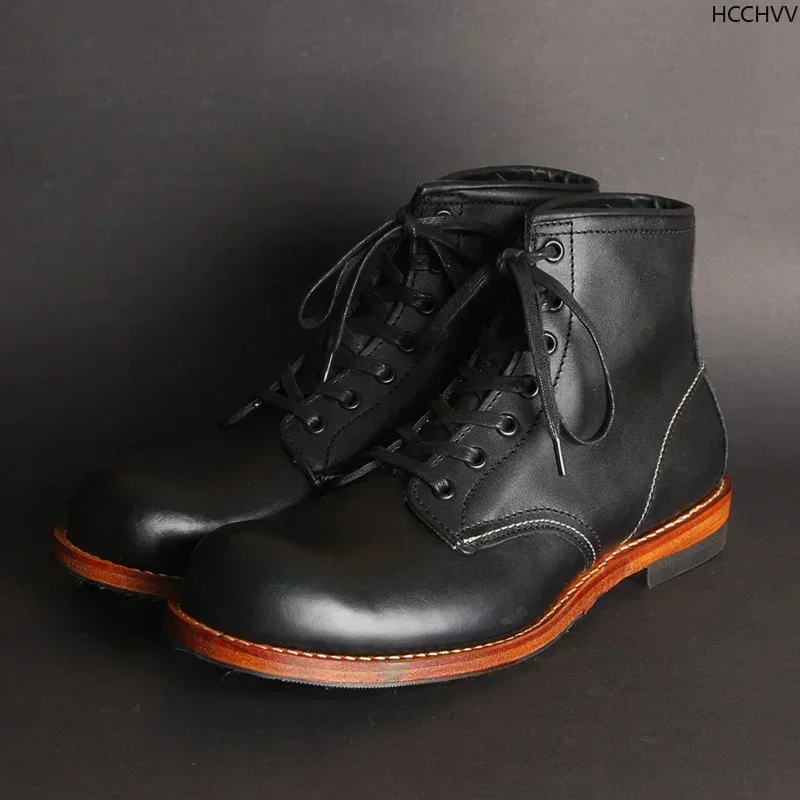 Botas masculinas vintage de co - Vintage Fashion For Mens avaliação e preço