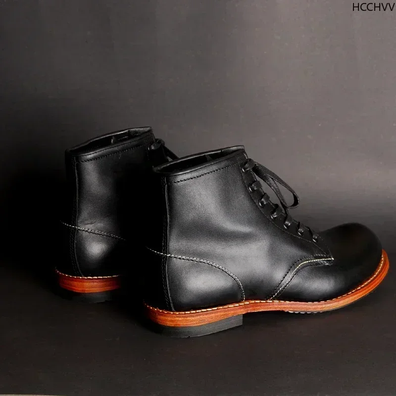 Botas masculinas vintage de co - Vintage Fashion For Mens avaliação e preço