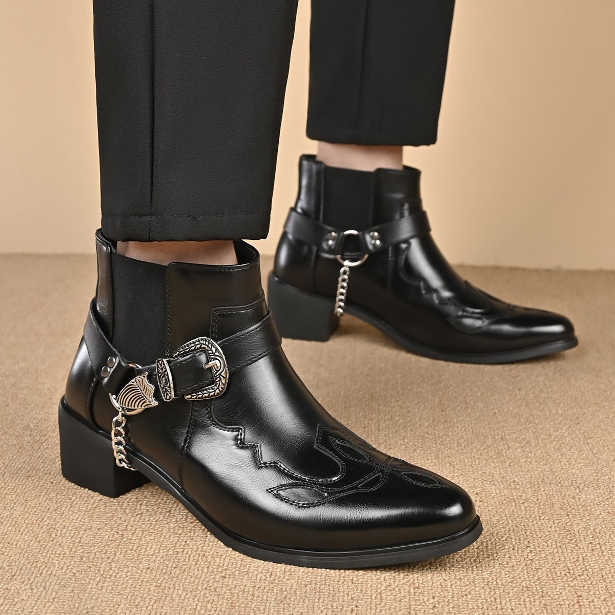 Botas Masculinas de Couro Vint - Vintage Fashion For Mens avaliação e preço