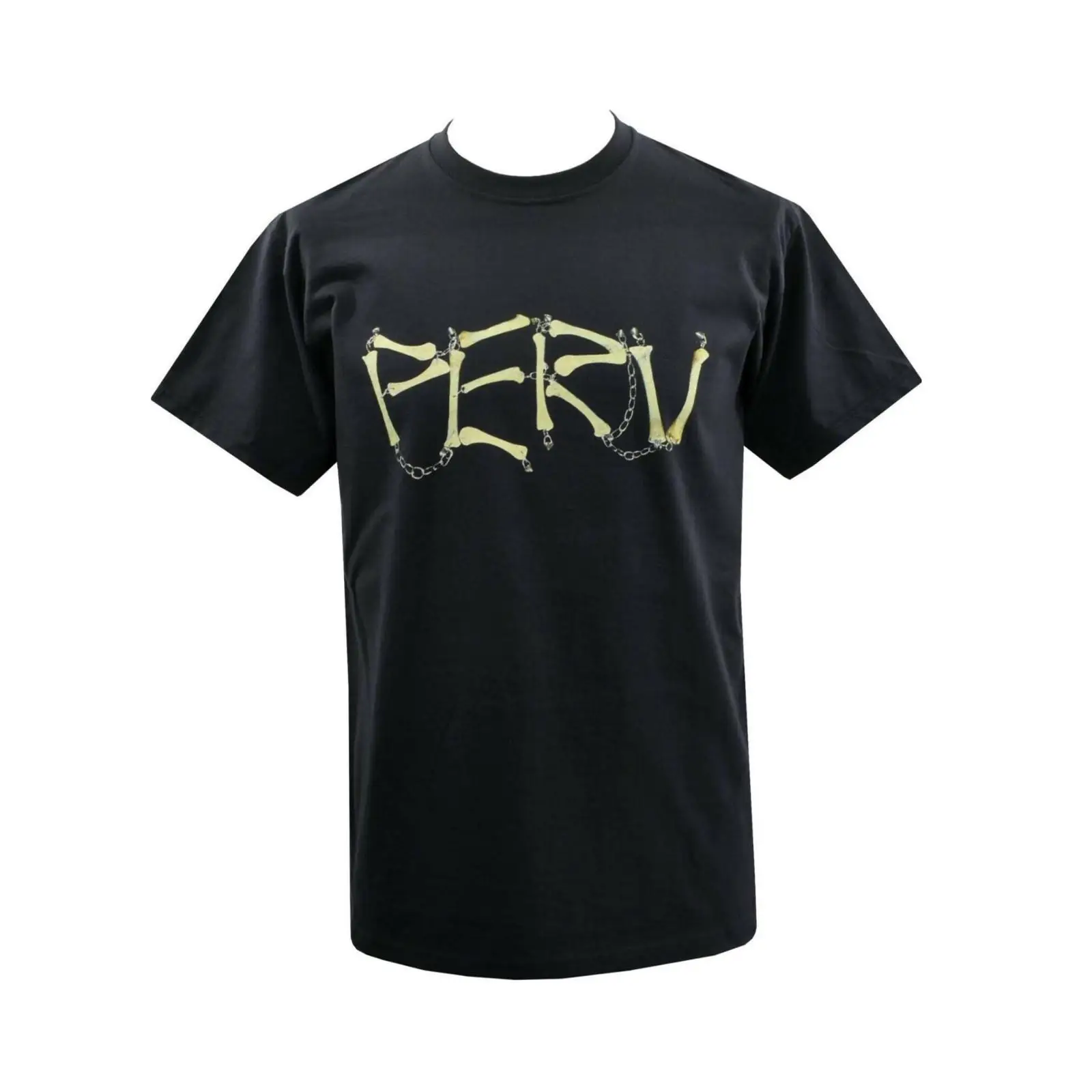 Camiseta Masculina PERV Bones  - Vintage Fashion Font avaliação e preço